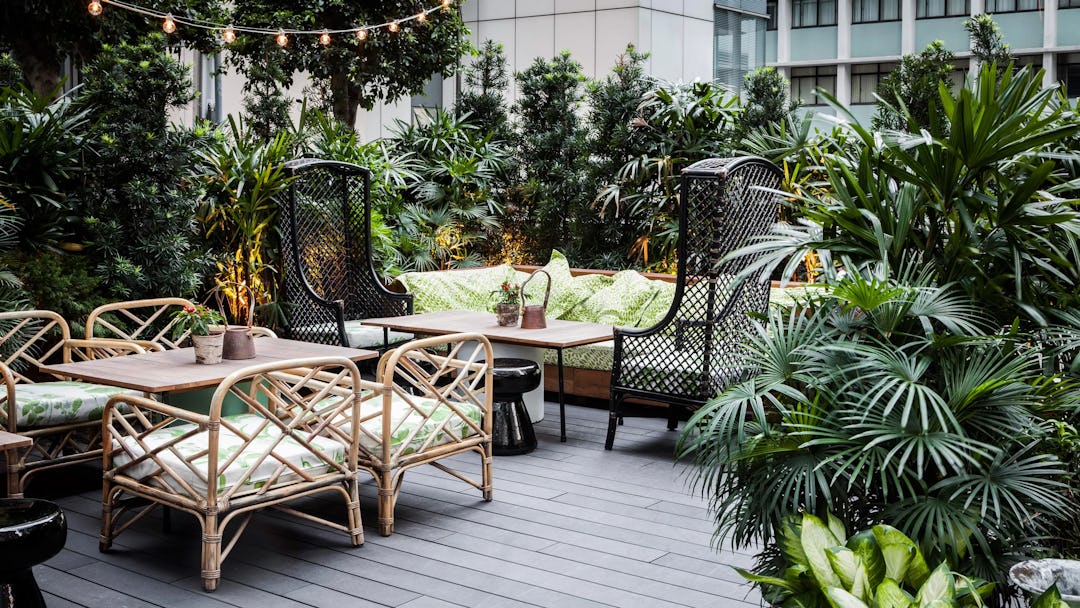 Duddells outdoor terrace